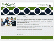 Tablet Screenshot of bmgcapitalgroup.com